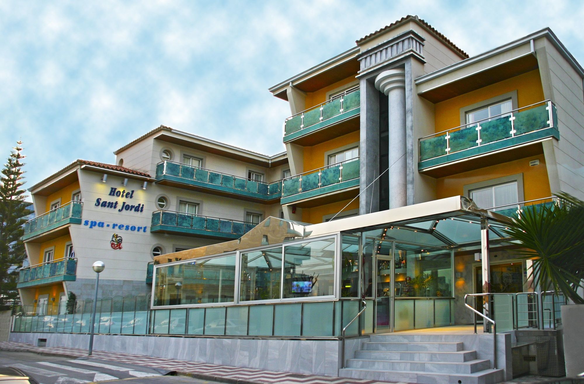 Sant Jordi Boutique Hotel Calella Bagian luar foto